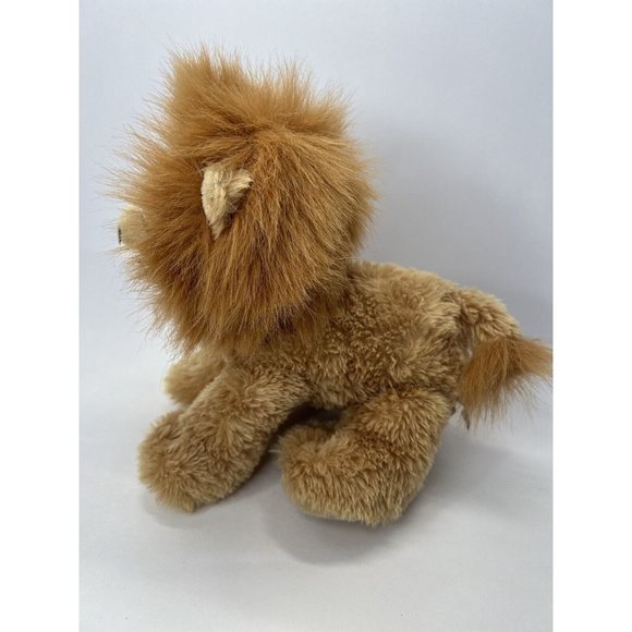 Aurora Lion Stuffed Animal Plush Toy 10 Inch Large Sad Sleepy Eyes Floppy Soft - Picture 4 of 11